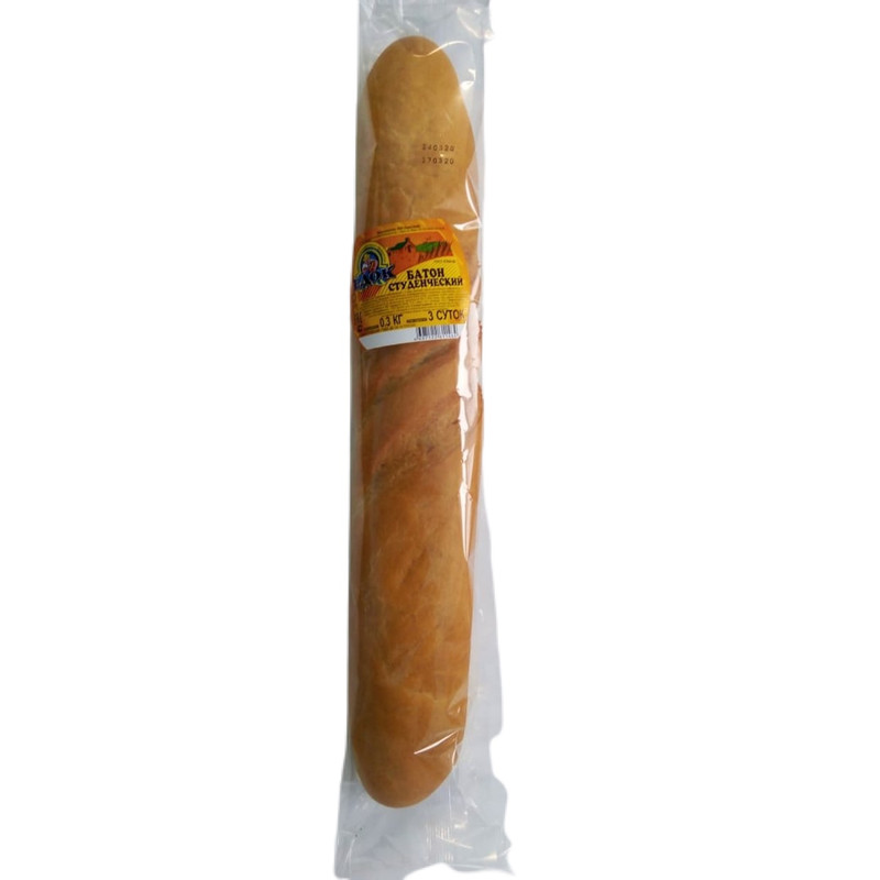 Батон Едок Студенческий для бутербродов, 300г