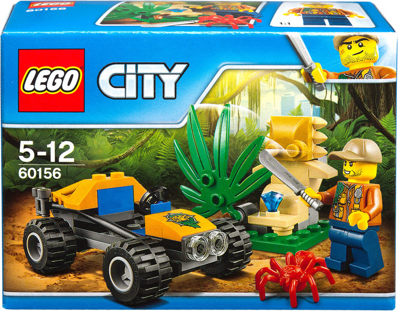 Конструктор Lego City багги для поездок по джунглям 60156 — фото 5