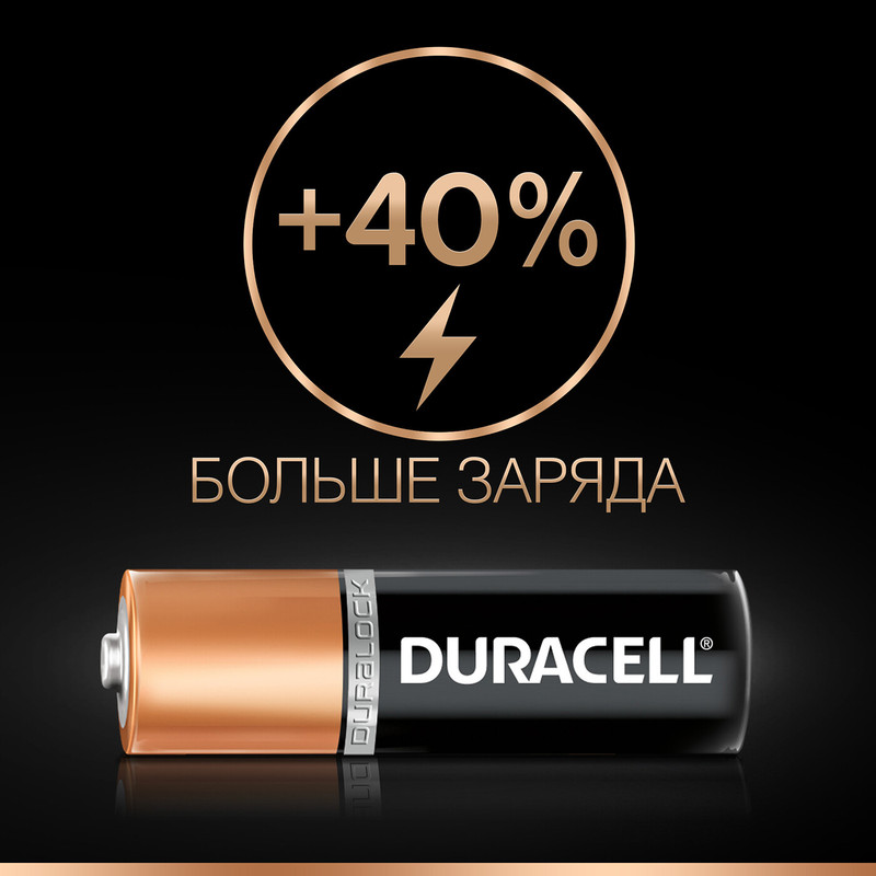Батарейки Duracell Basic Plus AA Plus, 2шт — фото 2
