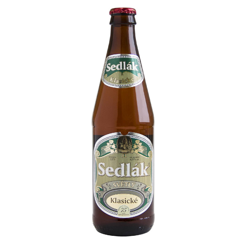 Пиво Sedlak Классическое светлое 4%, 500мл
