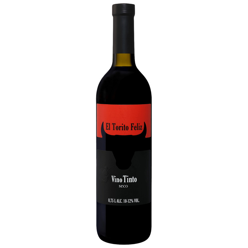 Вино El Torito Feliz красное сухое 10-12%, 750мл