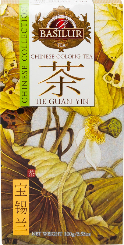 Чай Basilur Коллекция Китая Те Гуань Инь зелёный байховый листовой, 100г — фото 2