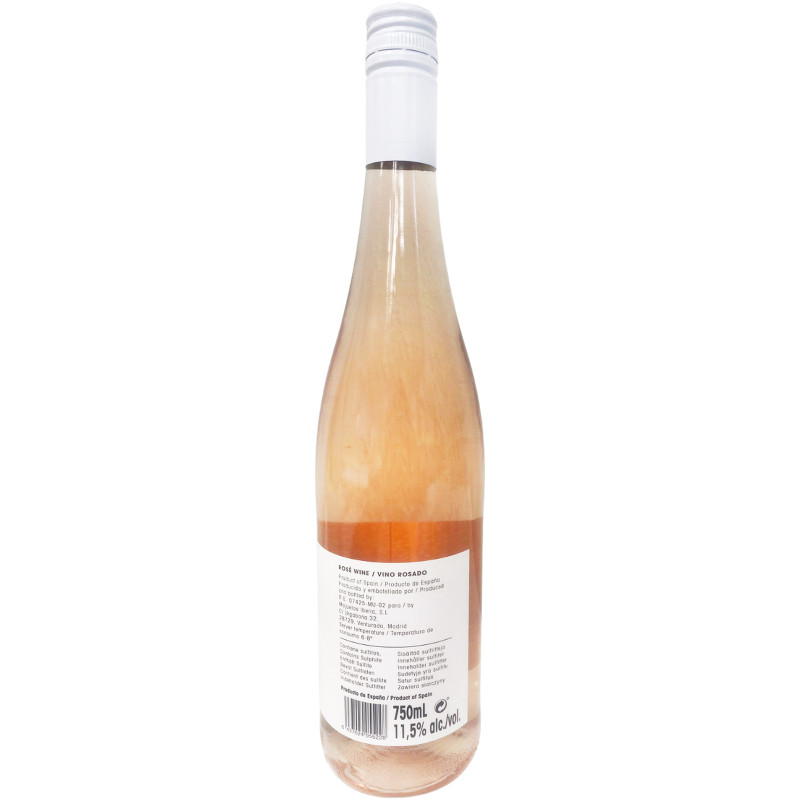 Вино Rebeca сортовое ординарное розовое полусухое, 750мл — фото 1