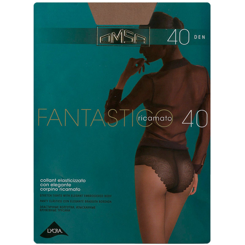 Колготки Omsa Fantastico 40 daino размер 3