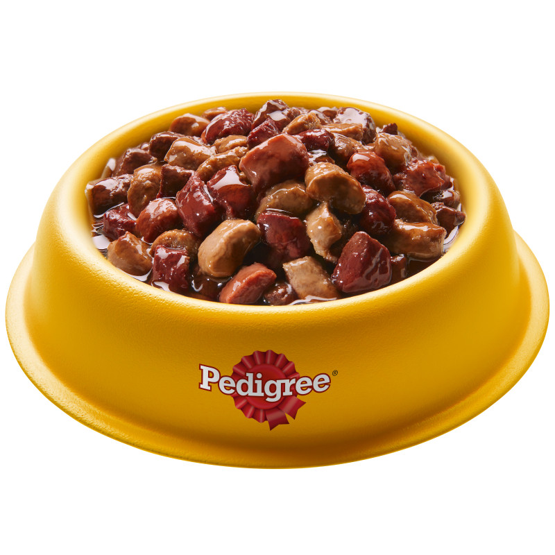 Влажный корм Pedigree для взрослых собак всех пород с говядиной и ягненком в соусе, 85г — фото 3