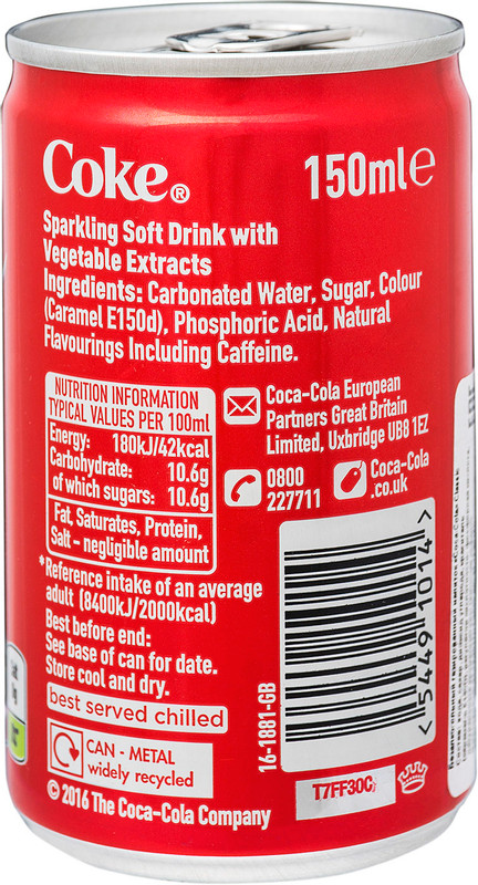 Напиток безалкогольный Coca-Cola, 150мл — фото 1