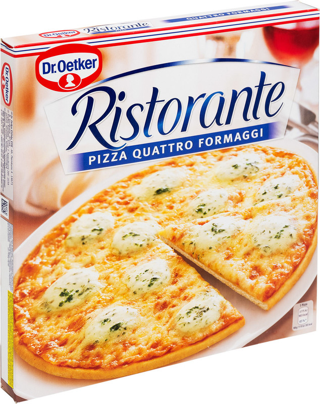 Пицца Dr.Oetker Ristorante 4 сыра, 340г