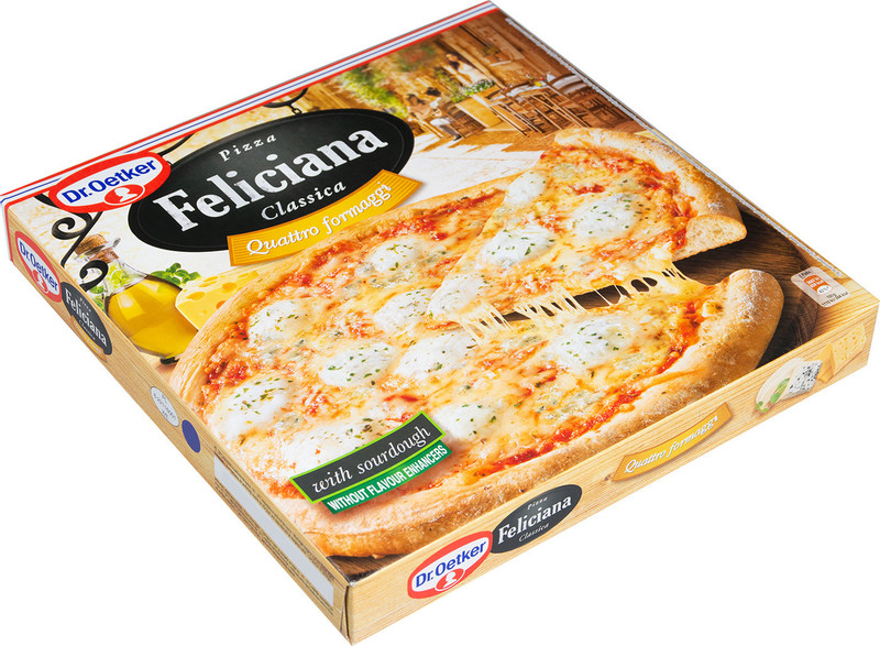 Пицца Dr.Oetker Feliciana 4 сыра, 325г — фото 2