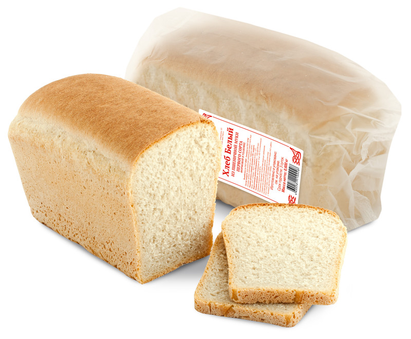 Хлеб Первый ХК белый формовой 1 сорт, 600г