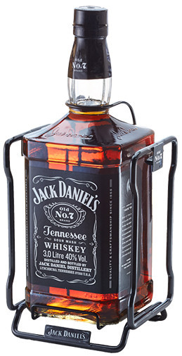 Виски Jack Daniels Тенесси Old No.7 40%, 3л