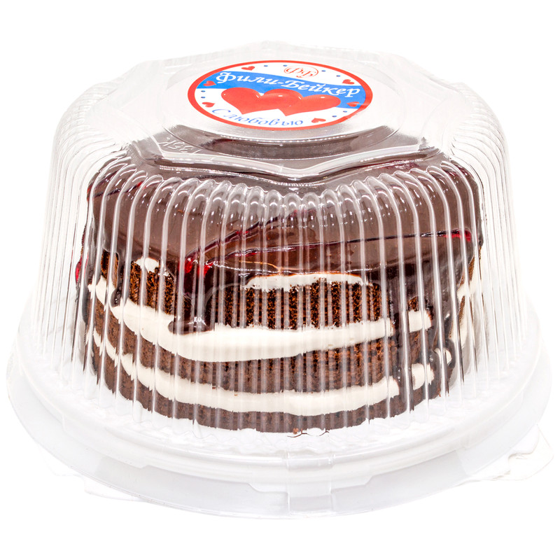Торт бисквитный &#38#34;Вишня в шоколаде&#38#34; 0,4 кг