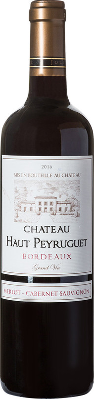 Вино Chateau Haut Peyruguet красное сухое 13%, 750мл