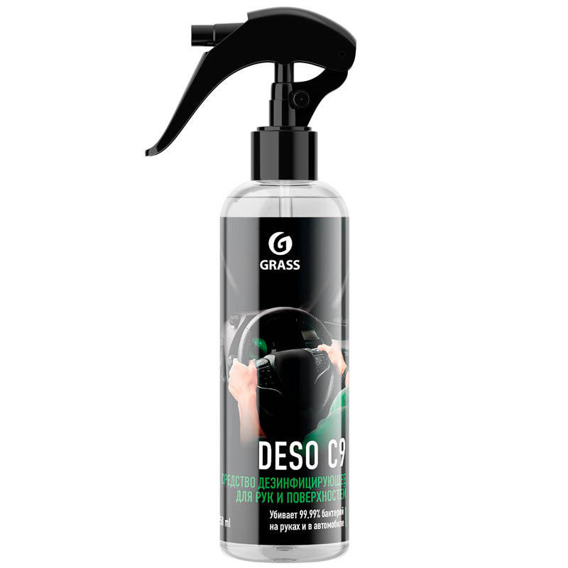 Средство дезинфицирующее Grass Deso C9 для рук и поверхностей, 250мл