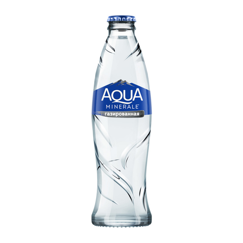 Вода Aqua Minerale питьевая газированная, 260мл — фото 1