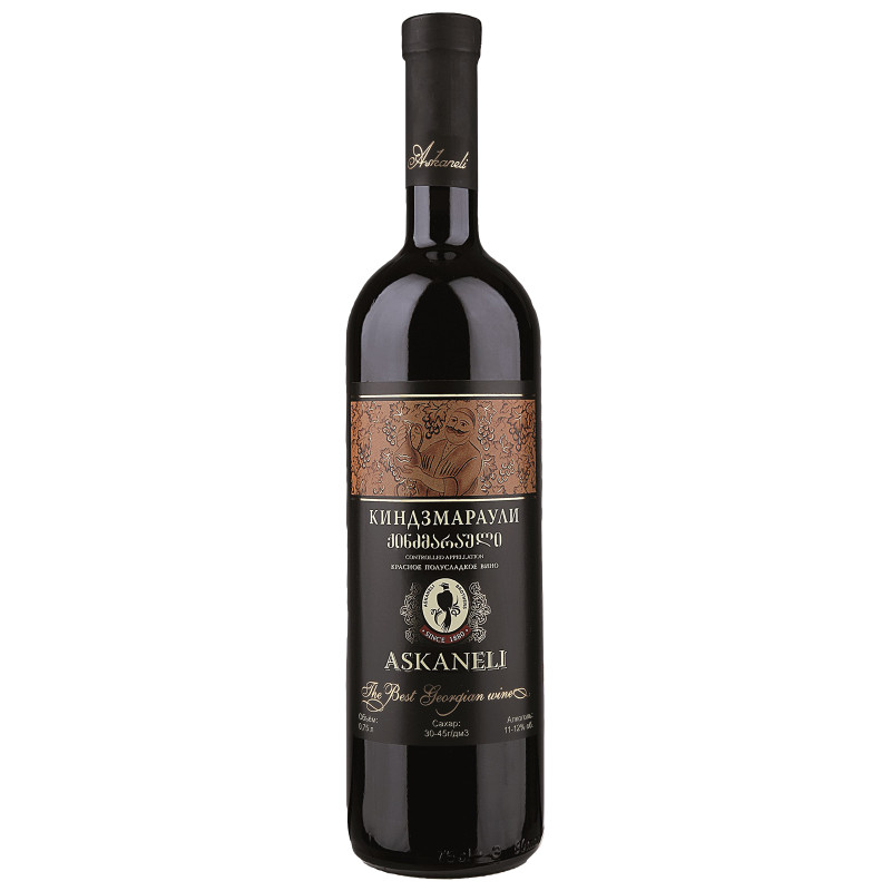 Вино Askaneli Киндзмараули 2013 красное полусладкое, 750мл
