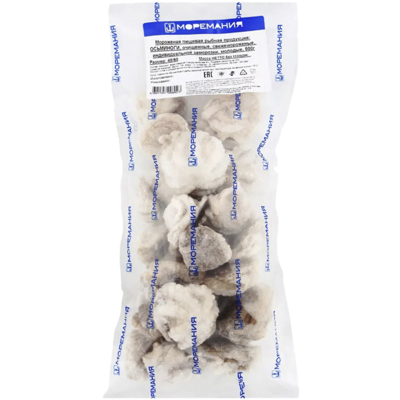 Осьминоги Моремания молодые замороженные, 500г