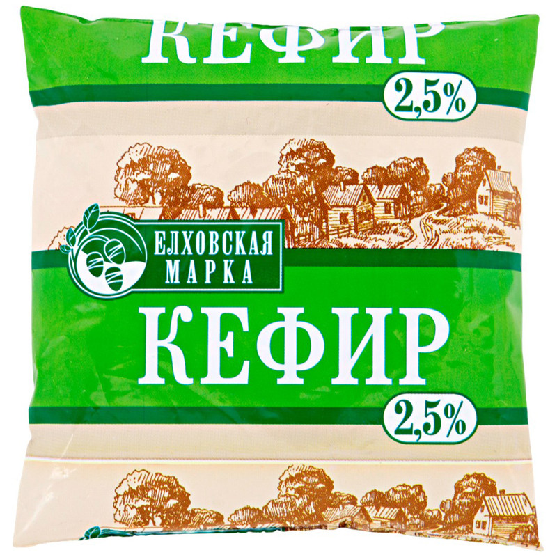 Кефир Елховская Марка 3.2%, 450мл