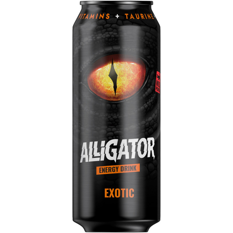 Энергетический напиток Alligator Exotic, 450мл