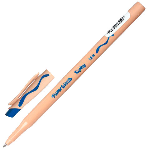 Ручка Paper Mate Replay шариковая со стираемыми чернилами синяя, 1.0мм — фото 2