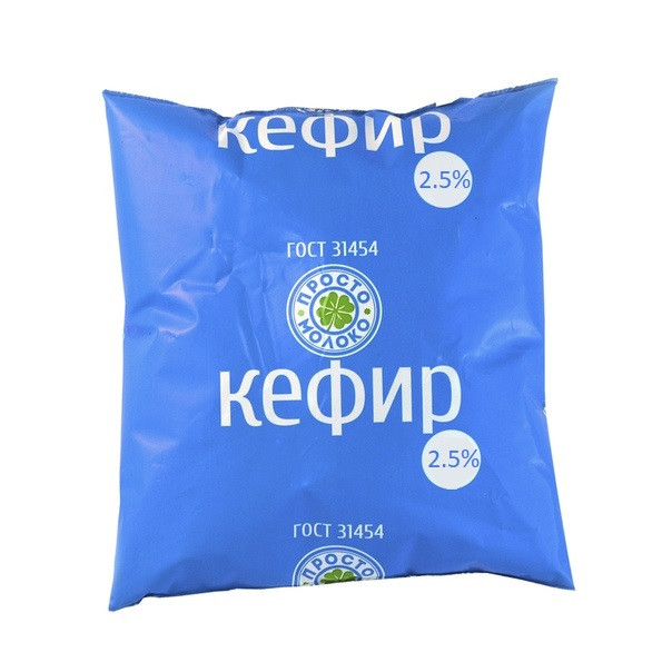 Кефир Просто Молоко 2.5%, 430мл