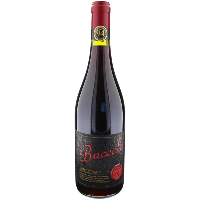 Вино Cielo e Terra Бакколо 2017 красное полусухое 13.5%, 750мл