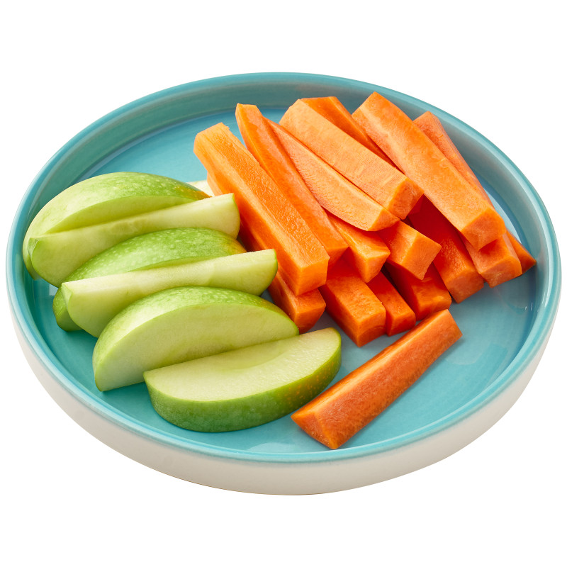 Микс фруктово-овощной яблочные дольки, морковь, 200г — фото 2