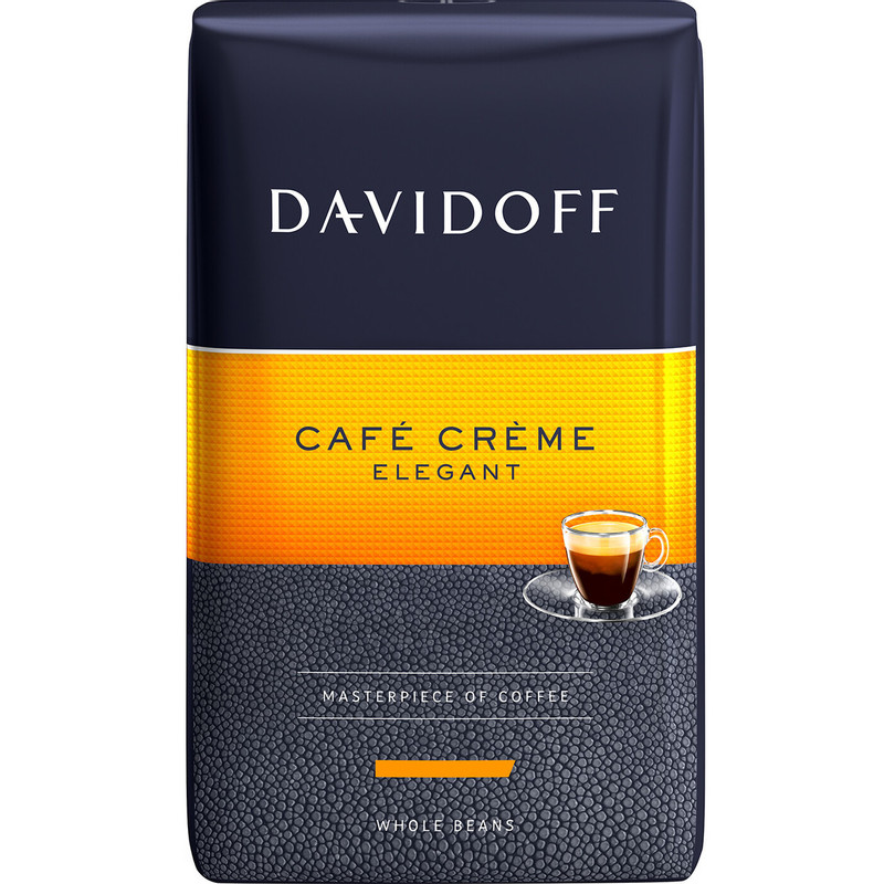 Кофе Davidoff Cafe Crema жареный в зёрнах, 500г