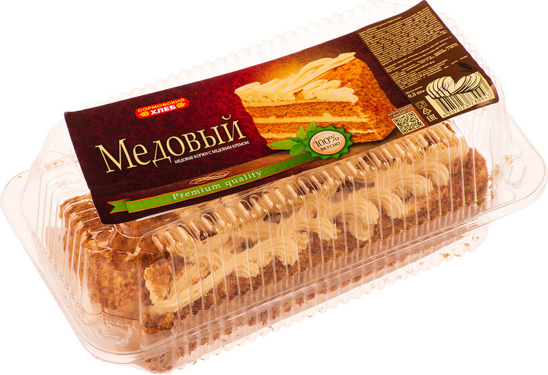 Торт Сормовский Хлеб Медовый, 300г — фото 3