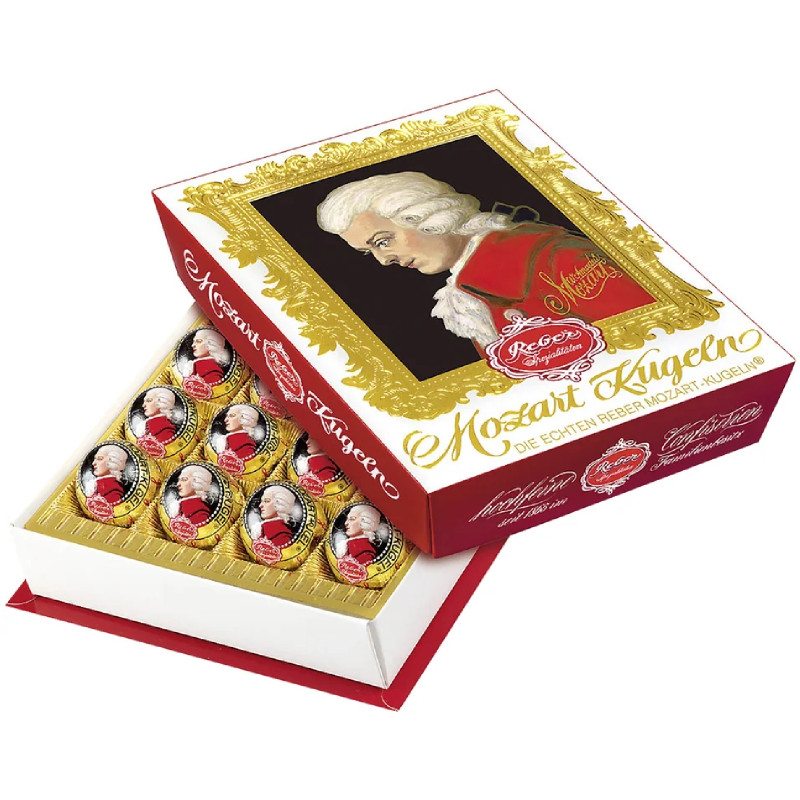 Конфеты Reber Mozart Kugel шоколадные, 240г — фото 2