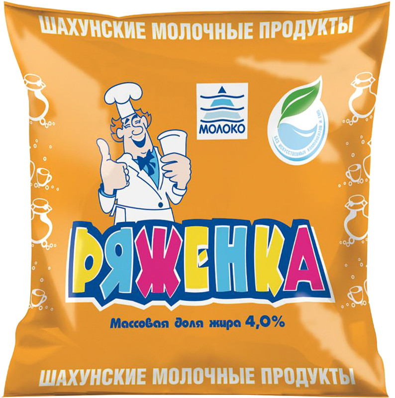 Ряженка Шахунские Молочные Продукты 4%, 450мл