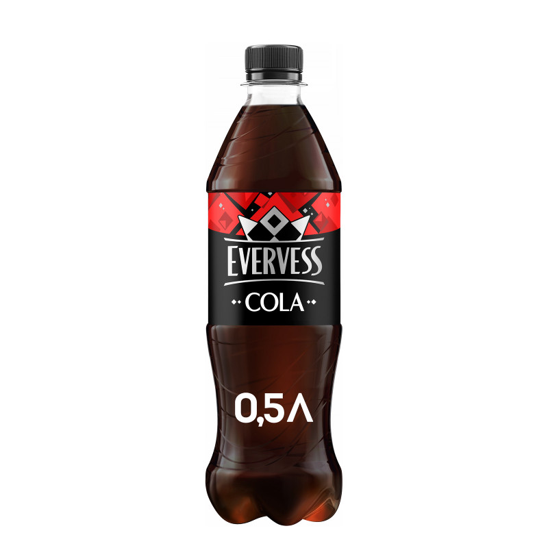 Напиток газированный Evervess Кола, 500мл