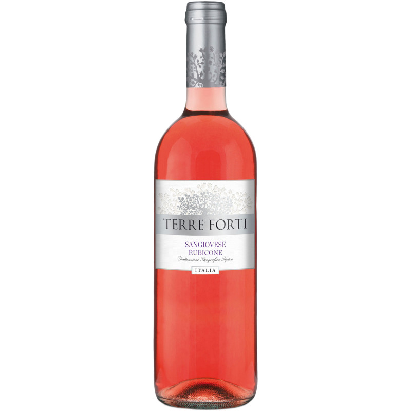 Вино Terre Forti Rosé Sangiovese Rubicone розовое полусухое, 750мл