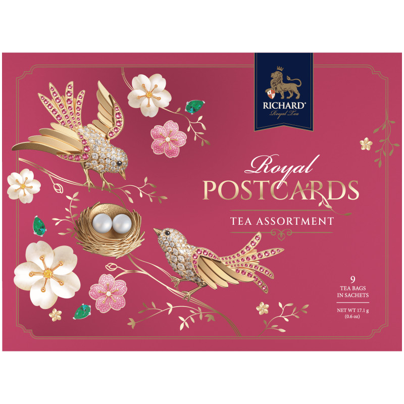 Чай Richard Royal Postcards ассорти, 17.1г — фото 3