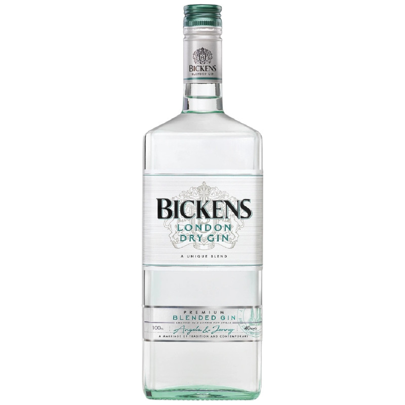 Джин Bickens London Dry Gin 40%, 1л