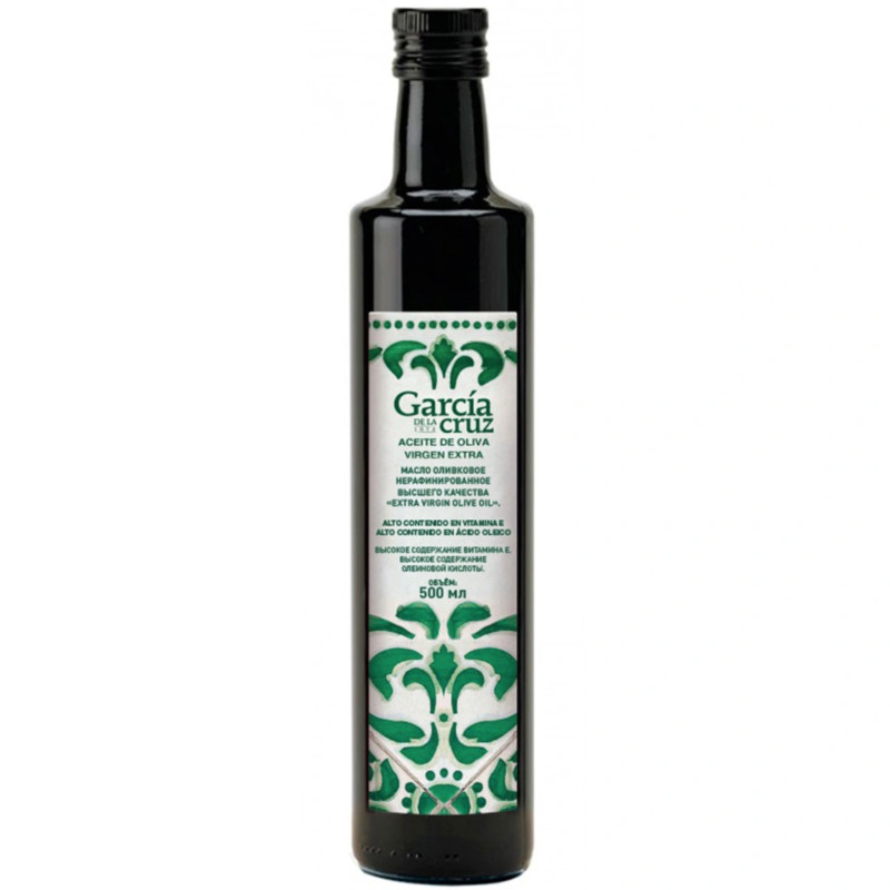Масло Garcia De La Cruz Extra Virgin оливковое нерафинированное, 500мл