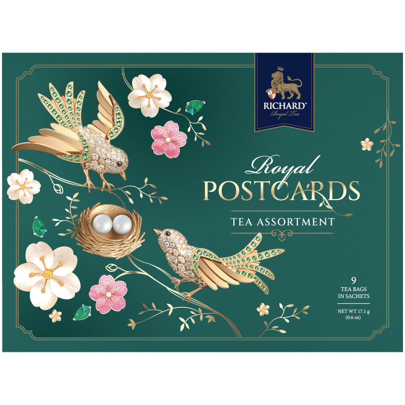 Чай Richard Royal Postcards ассорти, 17.1г — фото 1