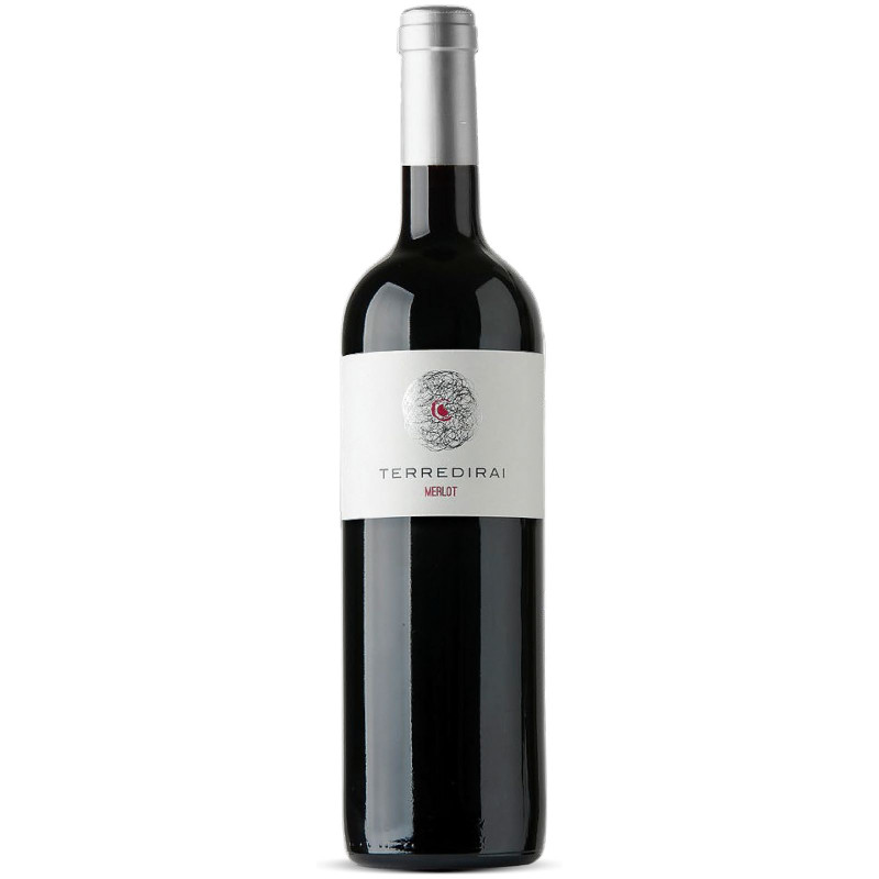 Вино Terre di Rai Merlot красное сухое 12.5%, 750мл