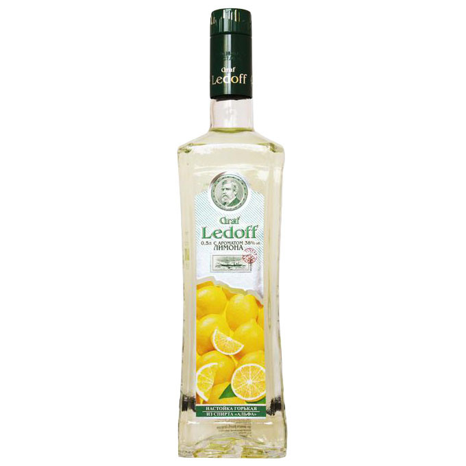 Настойка Graf Ledoff Лимон 38%, 500мл