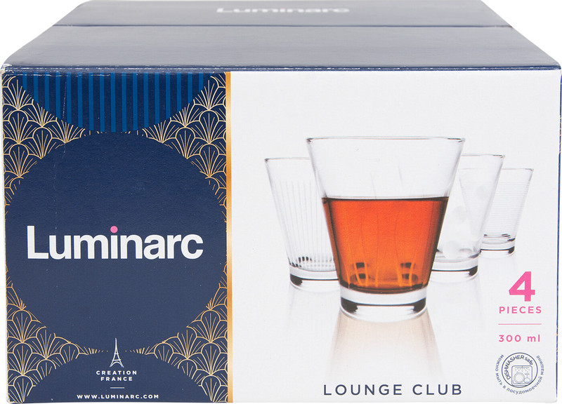 Набор стаканов Luminarc Lounge Club, 4х300мл — фото 1