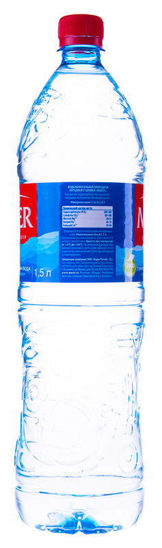 Вода Mever минеральная природная питьевая негазированная, 1.5л — фото 1