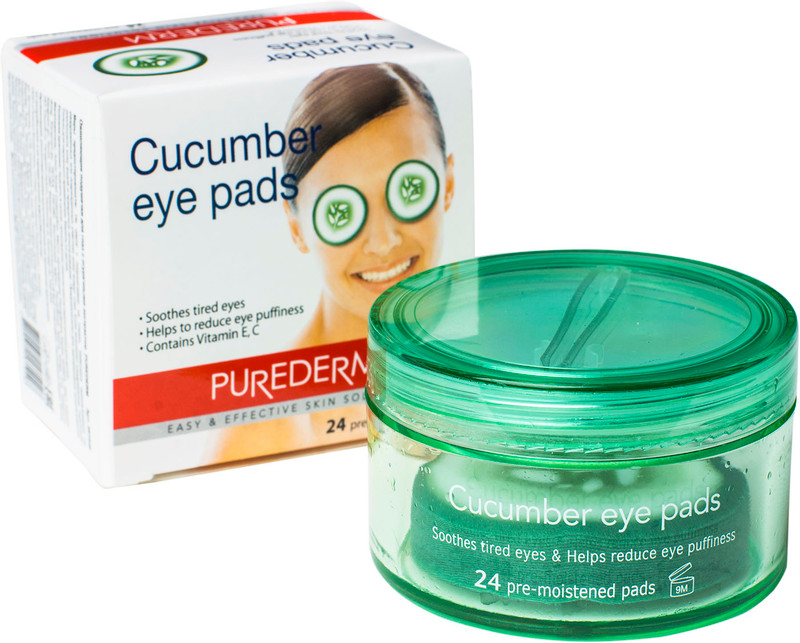 Подушечки для глаз Purederm с огуречным экстрактом, 24шт — фото 5