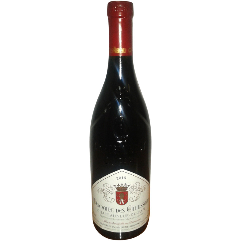 Вино Domaine des Chanssaud Chateauneuf-du-Pape AOC красное сухое 14%, 750мл