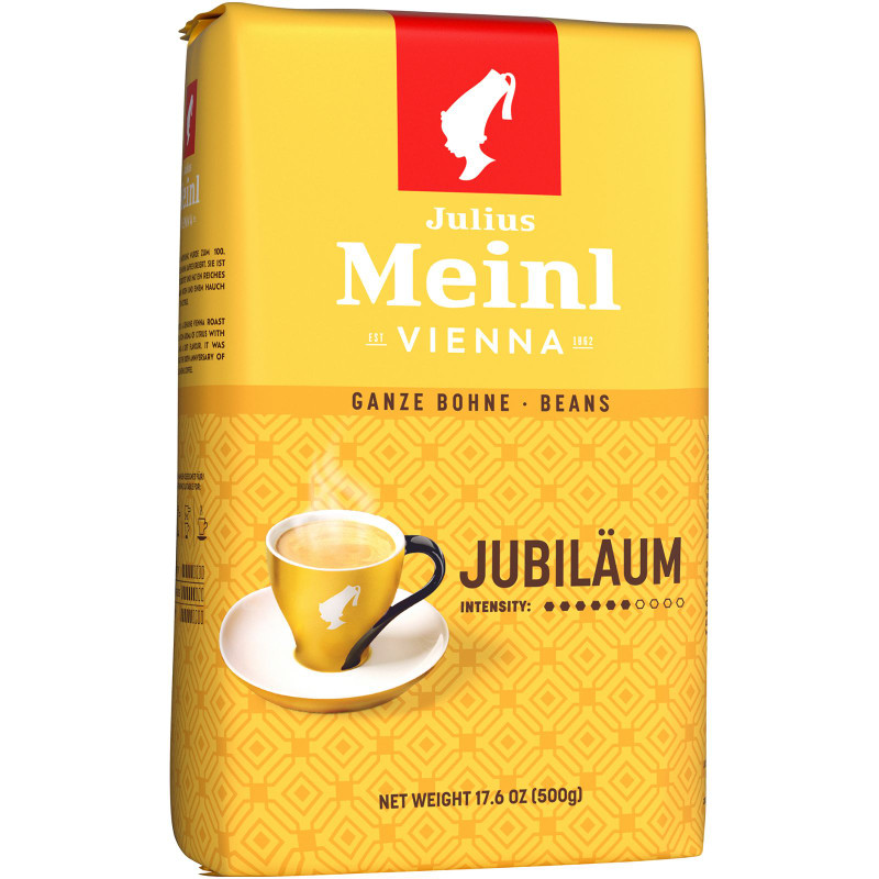 Кофе Julius Meinl юбилейный натуральный жареный в зёрнах, 250г — фото 1