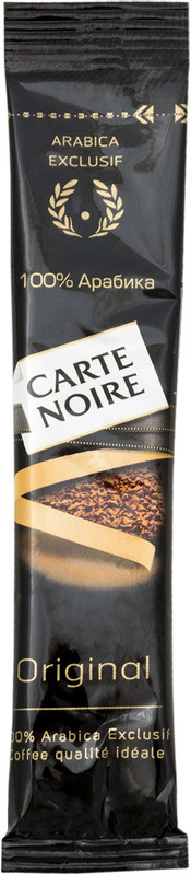 Кофе Carte Noire натуральный растворимый сублимированный, 1.8г — фото 2
