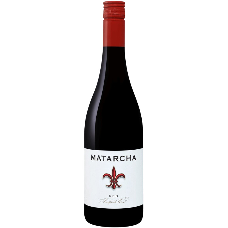 Вино Мatarcha столовое красное полусладкое 10-12%, 750мл