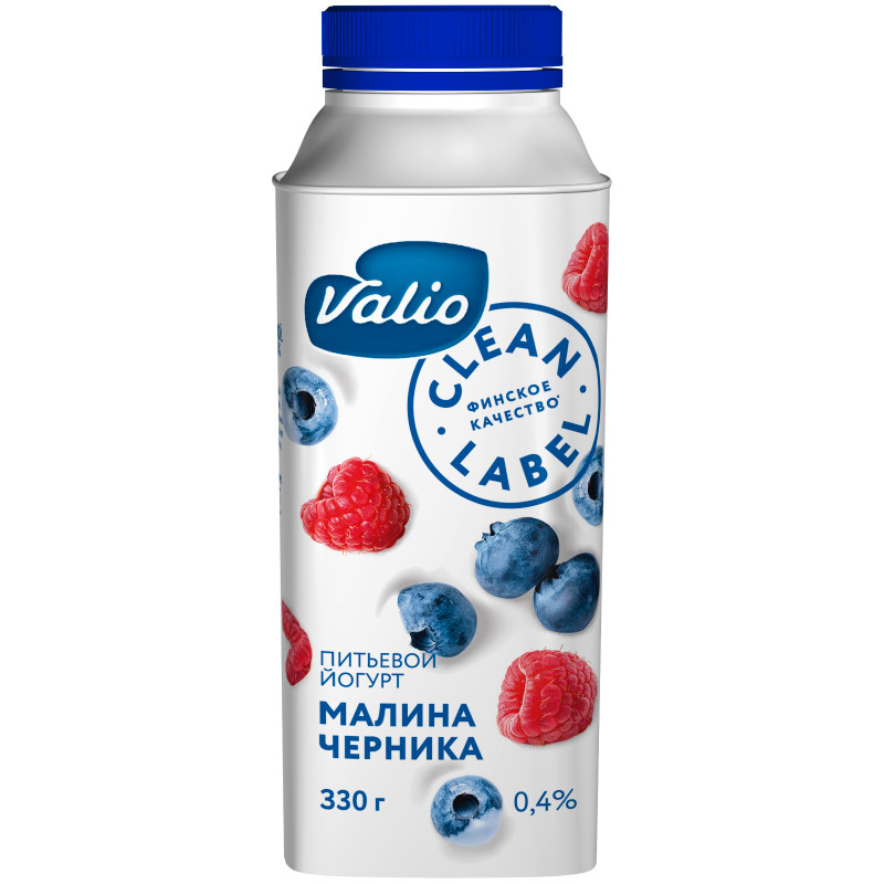 Йогурт Viola питьевой черника-малина 0.4%, 330мл — фото 2