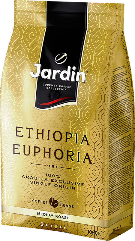 Кофе Jardin Ethiopia Euphoria жареный в зёрнах, 1кг — фото 4