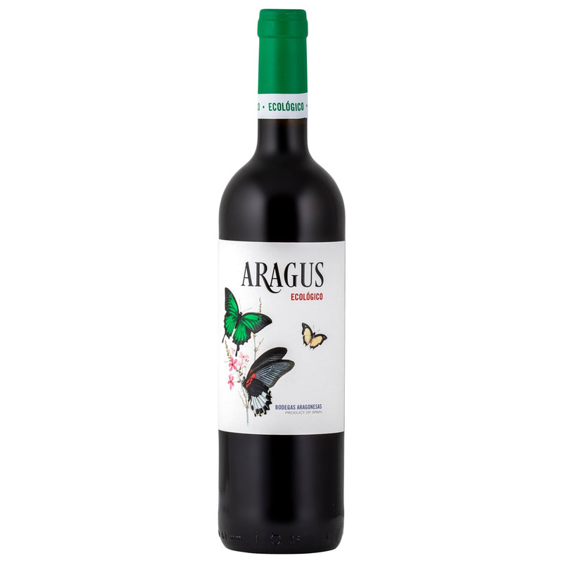 Вино Aragus Эколохико красное сухое 14%, 700мл