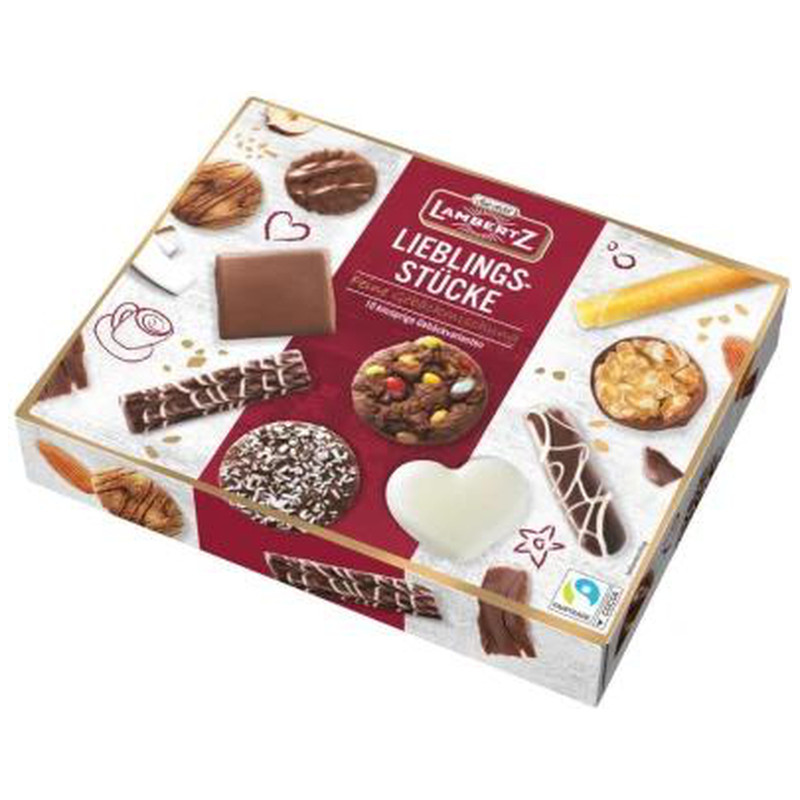 Печенье Ассорти печенья и козинаков с молочным, темным и белым шоколадом, 250г