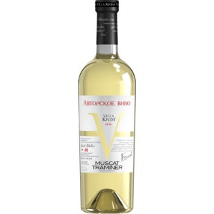 Вино Villa Krim Muscat Ottonel Traminer белое полусладкое 10.5-12.5%, 750мл
